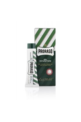 Αιμοστατικό gel της Proraso. Απλώστε μικρή ποσότητα πάνω στο κόψιμο για να σταματήσει η αιμορραγία. 