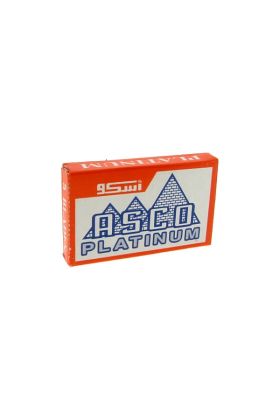 Ανταλλακτικά ξυραφάκια Asco Platinum - Συσκευασία με 5 ξυραφάκια