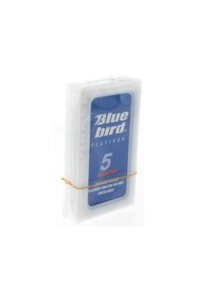 Ανταλλακτικά ξυραφάκια Blue Bird Platinum - Συσκευασία με 5 ξυραφάκια