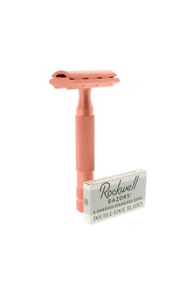Ρυθμιζόμενη ξυριστική μηχανή Rockwell 2C Rose Gold