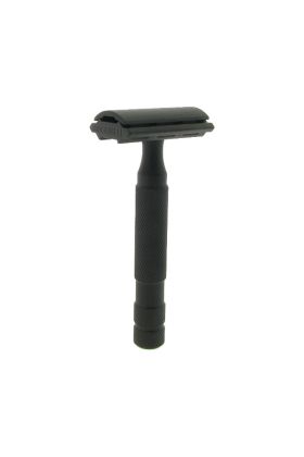 Ρυθμιζόμενη ξυριστική μηχανή από ανοξείδωτο ατσάλι Rockwell 6S Black